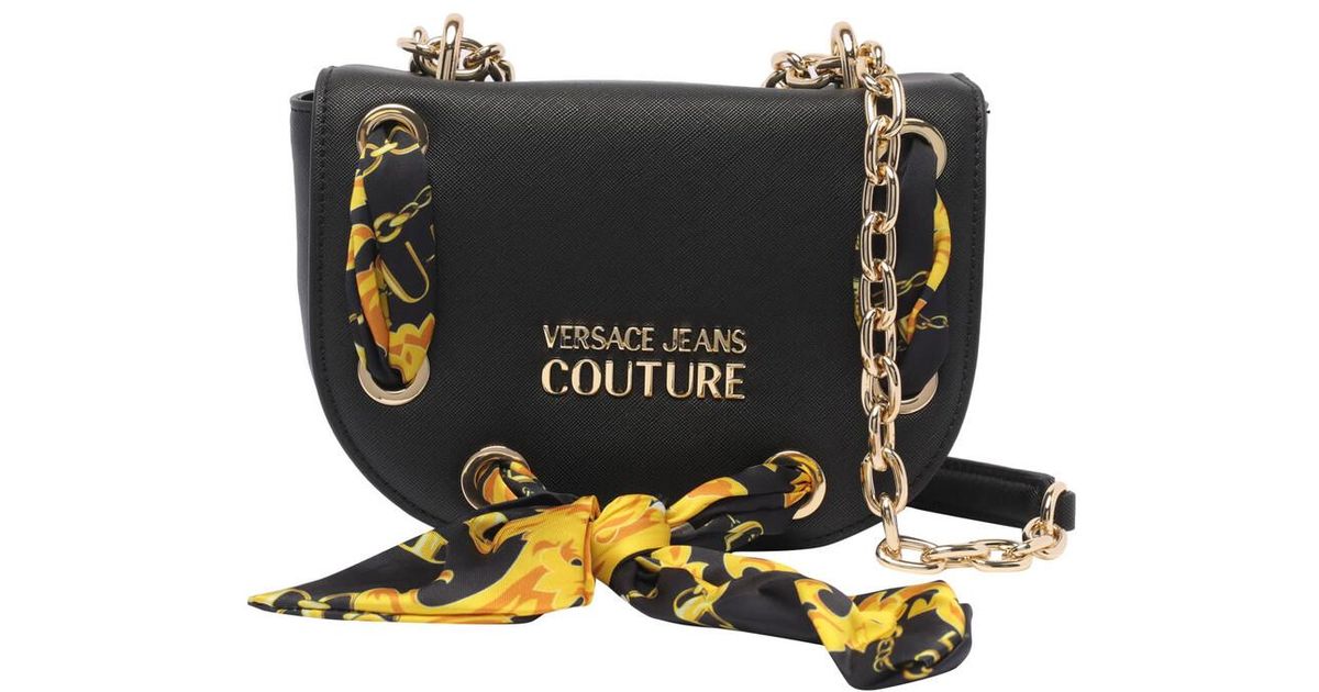 Versace Jeans Couture Shoulder Bag Chain Couture 1 in Black | Lyst