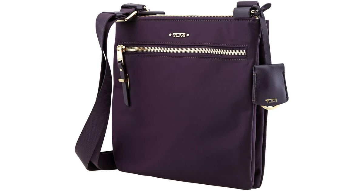 Tumi Synthetic Ladies Tula Crossbody Bag In Purple Lyst