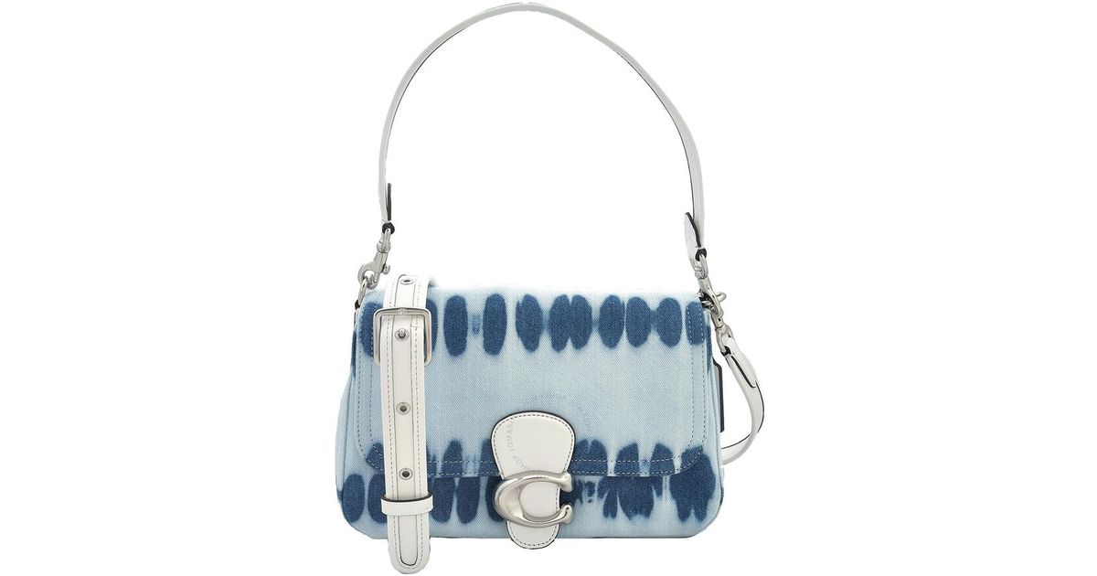 Y2K COACH Signature Tie Dye Shoulder Bag