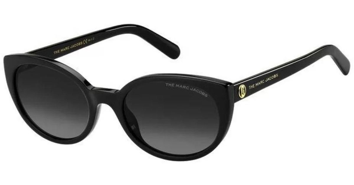 Marc Jacobs The Marc Jacob Grey Shaded Polarized Cat Eye Sunglasses ...