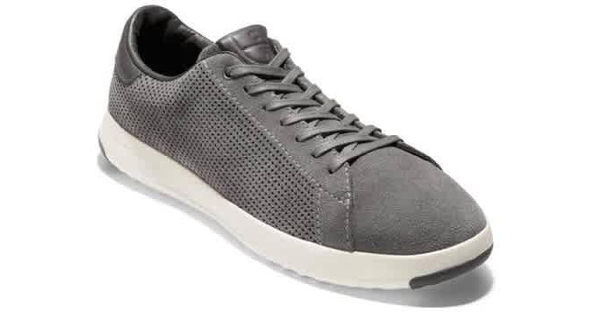 Cole Haan Grandpro Tennis Sneaker in Gray for Men | Lyst