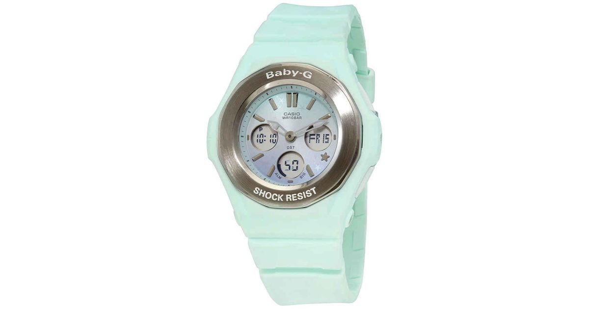 baby g shock green
