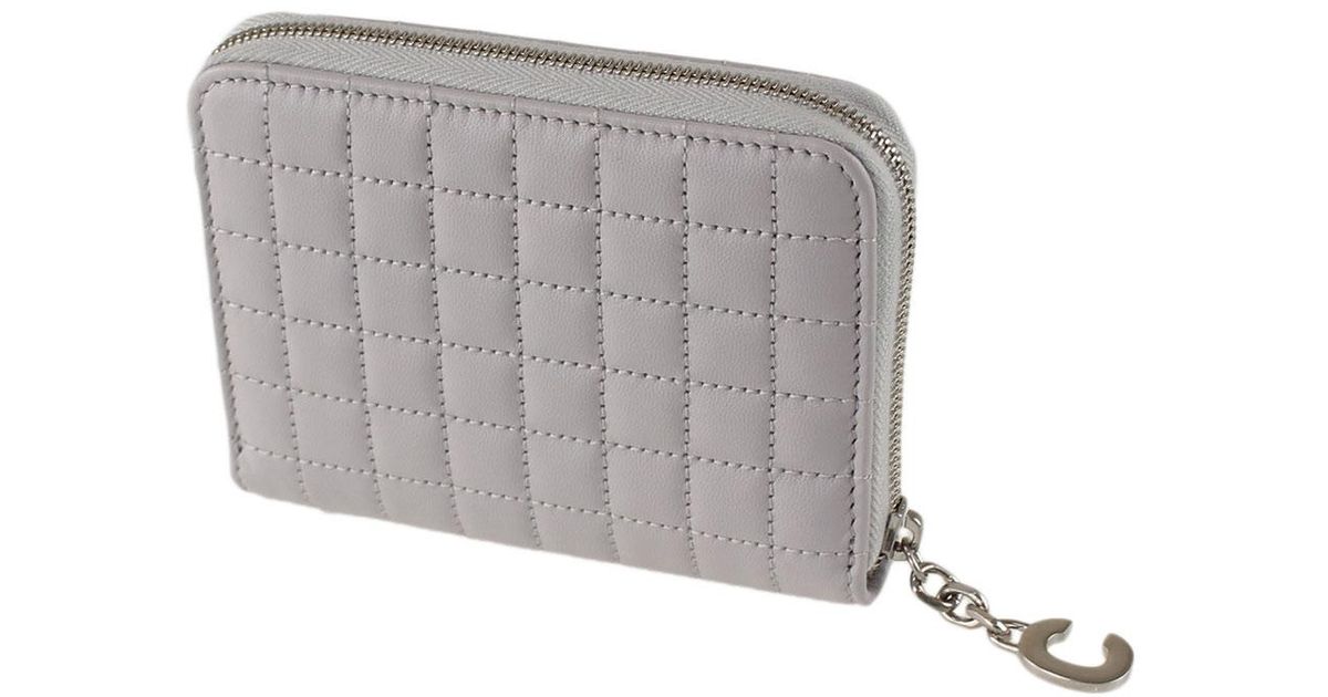 celine compact zipped wallet