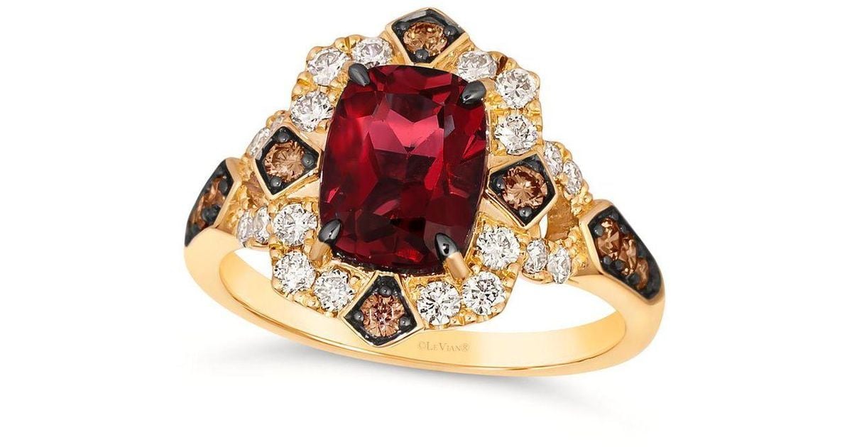 Le vian hotsell pomegranate garnet ring