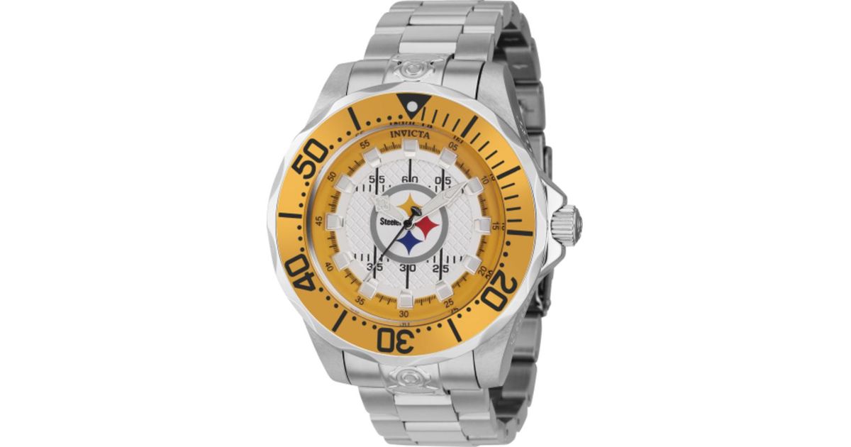 Invicta nfl pittsburgh steelers 30249 sale