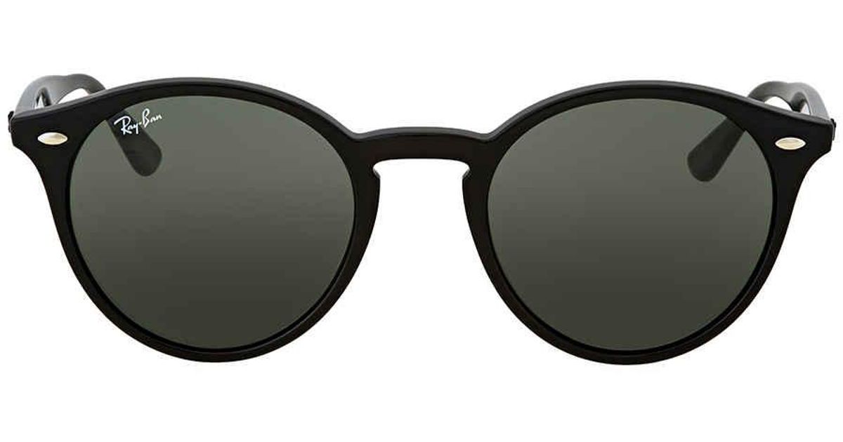 Ray-Ban Green Classic Round Sunglasses Rb2180 601/71 in Black | Lyst
