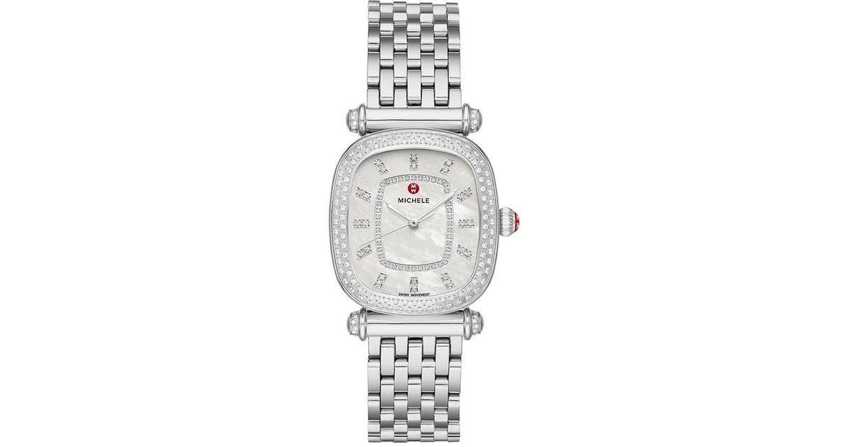 Michele mother of pearl watch sales