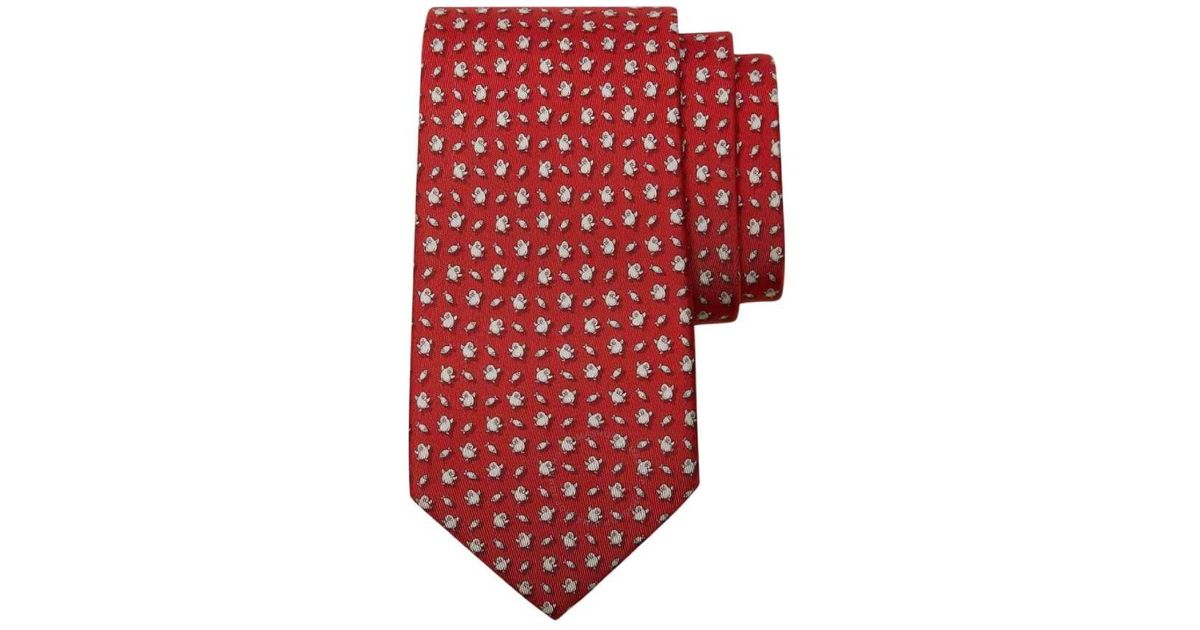 ferragamo penguin tie