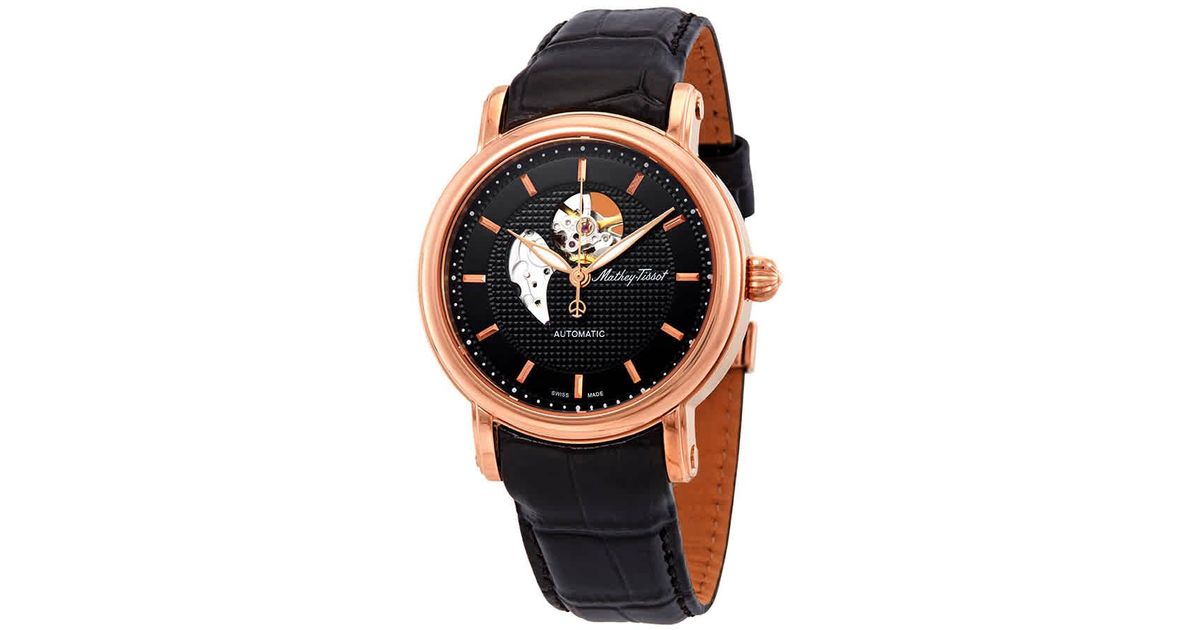 Mathey tissot top skeleton automatic