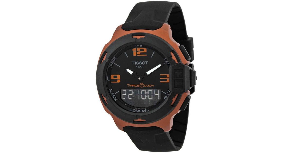 tissot t race touch black