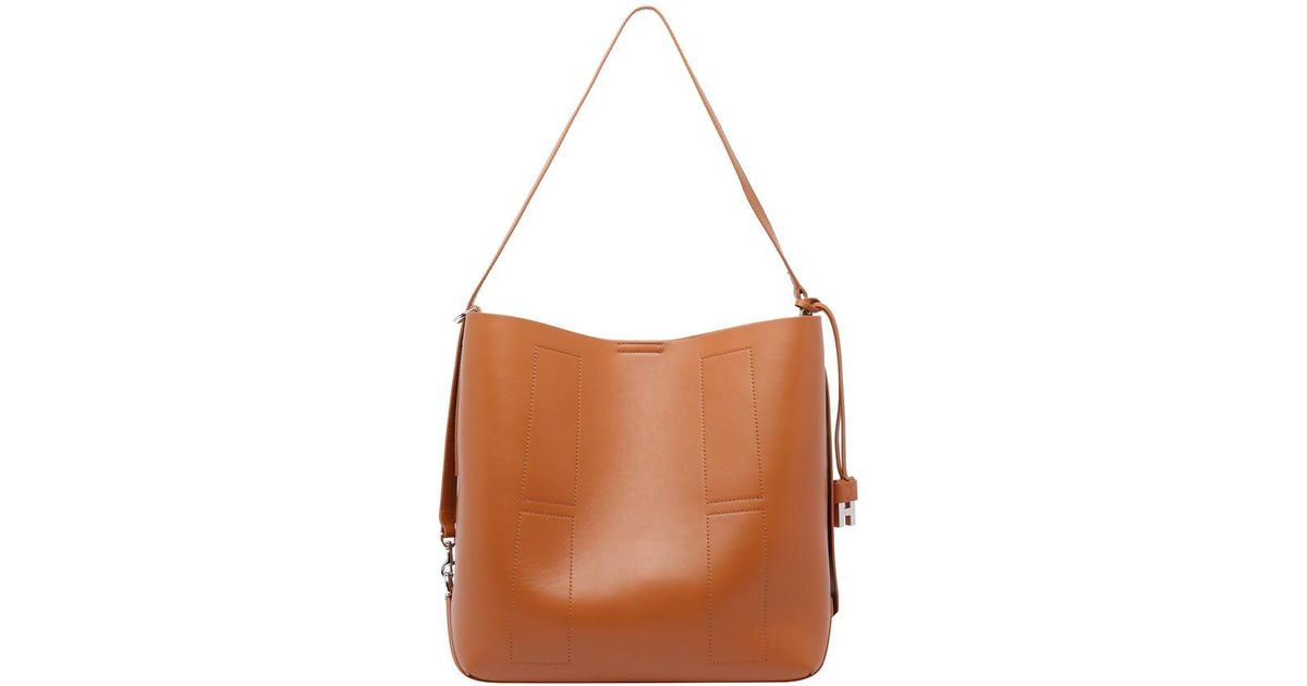 Hogan Hocket Hobo Bag in Brown | Lyst UK