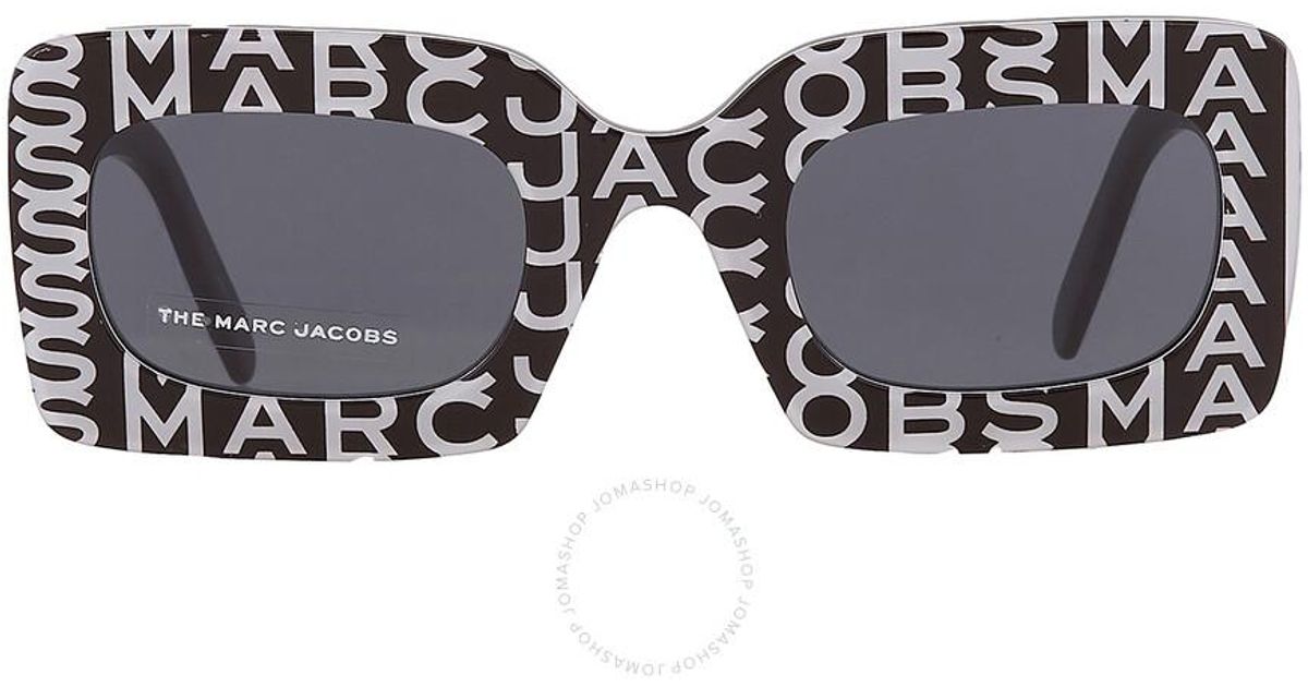Marc Jacobs Grey Square Sunglasses Marc 488/n/s 003k/ir 51