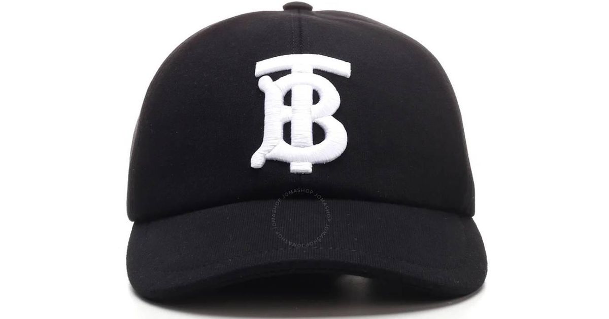 Burberry Black and White Hat Iconic Accessories Hat Luxury Designer By Burberry main image 3