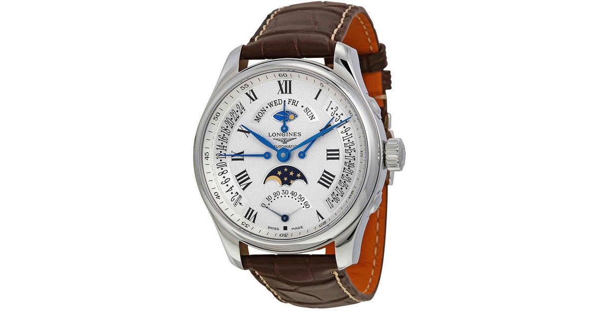 master collection gmt moonphase men's watch