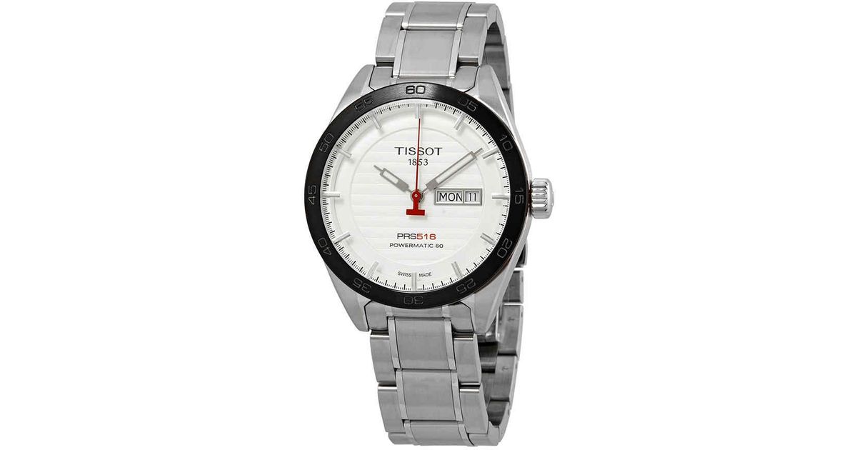 tissot prs 516 powermatic 80 automatic watch