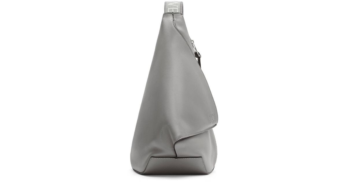 Loewe Anton Calfskin Sling in Gray for Men | Lyst