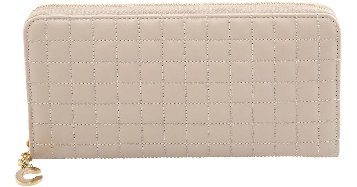 Celine Compact Zipped Wallet in Smooth Calfskin