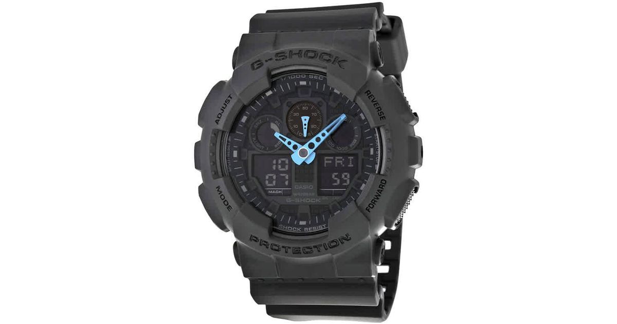 mens grey g shock watch