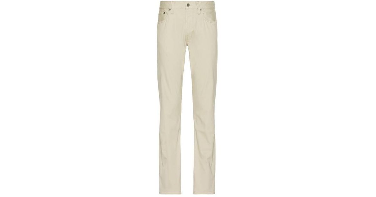 Polo Ralph Lauren 5 Pocket Chino Pants in Natural for Men | Lyst
