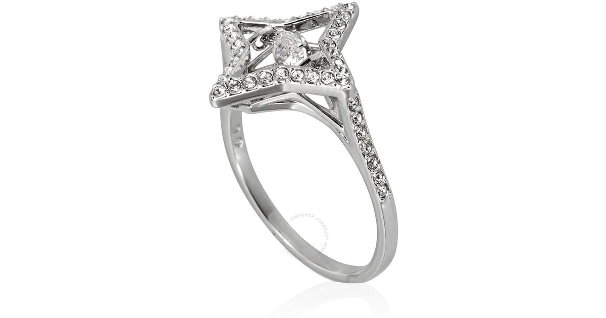 Swarovski Sparkling Dance Star Ring, Brand in Metallic | Lyst