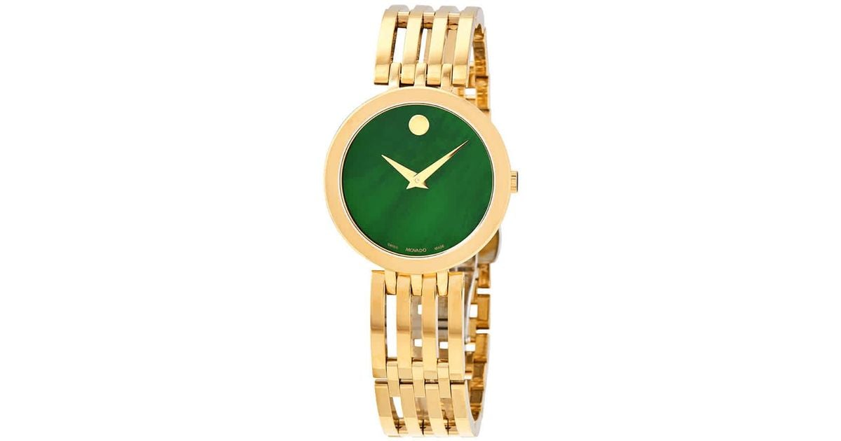 movado green watch