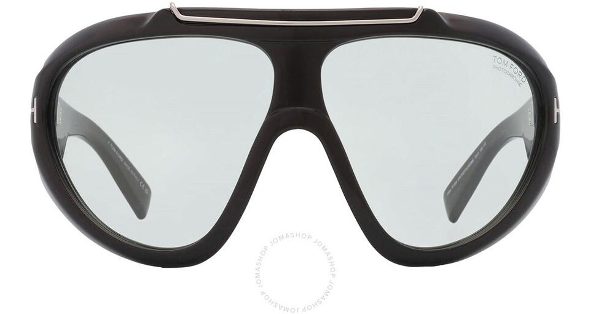 Tom Ford Linden FT1094 Unisex Sunglasses Black Frame TOM FORD - LINDEN EYEWEAR Model: FT1094 01N (Fotokromik Cam  main image 2