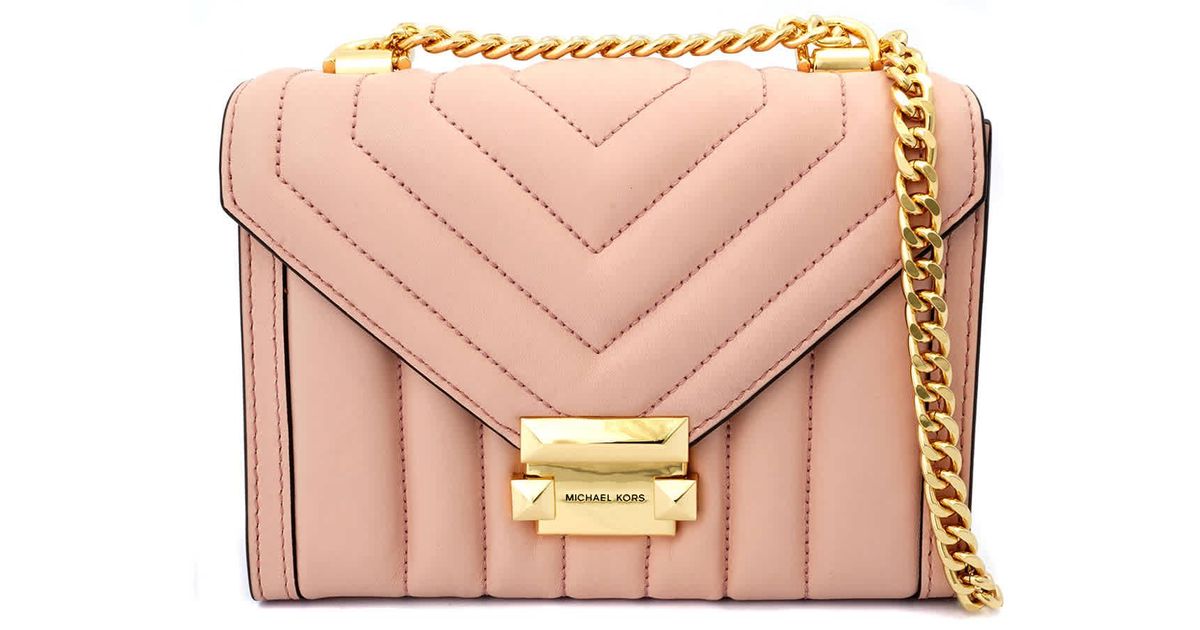 Michael kors whitney quilted shoulder bag sale