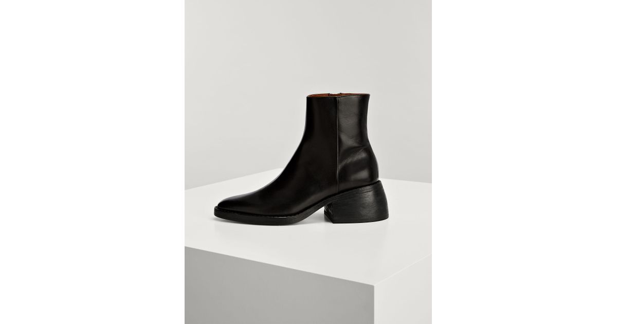 joseph leather ankle boots