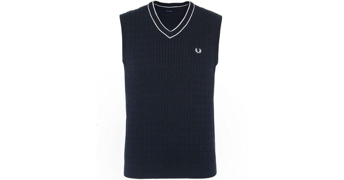 fred perry tank top jumper