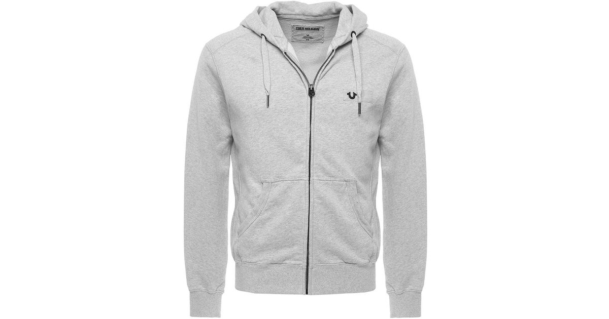 true religion metal logo sweatshirt