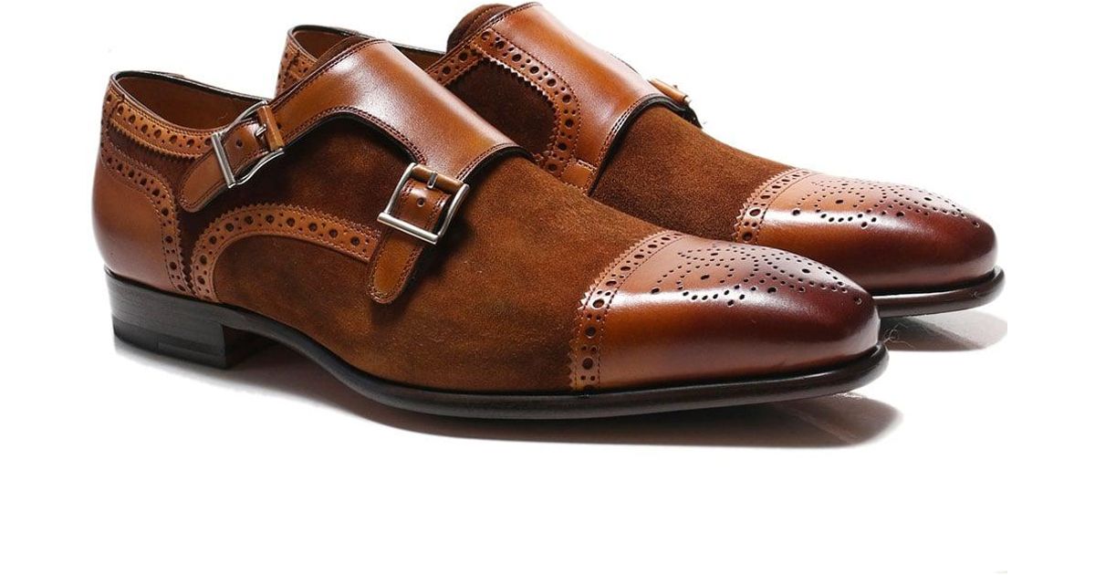 magnanni monk strap sale