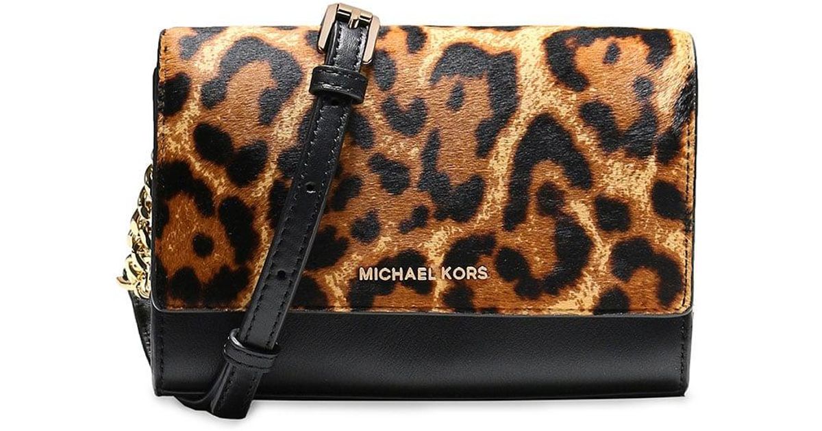 MICHAEL Michael Kors Leather Leopard 