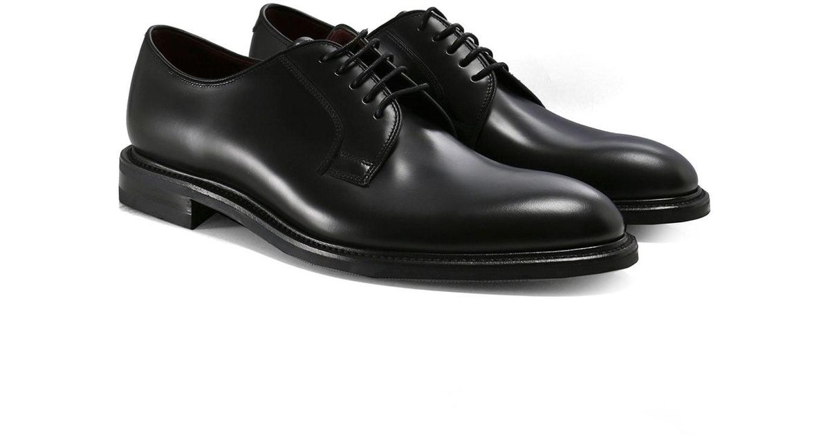 Loake Leather Ghost Derby Shoes in 