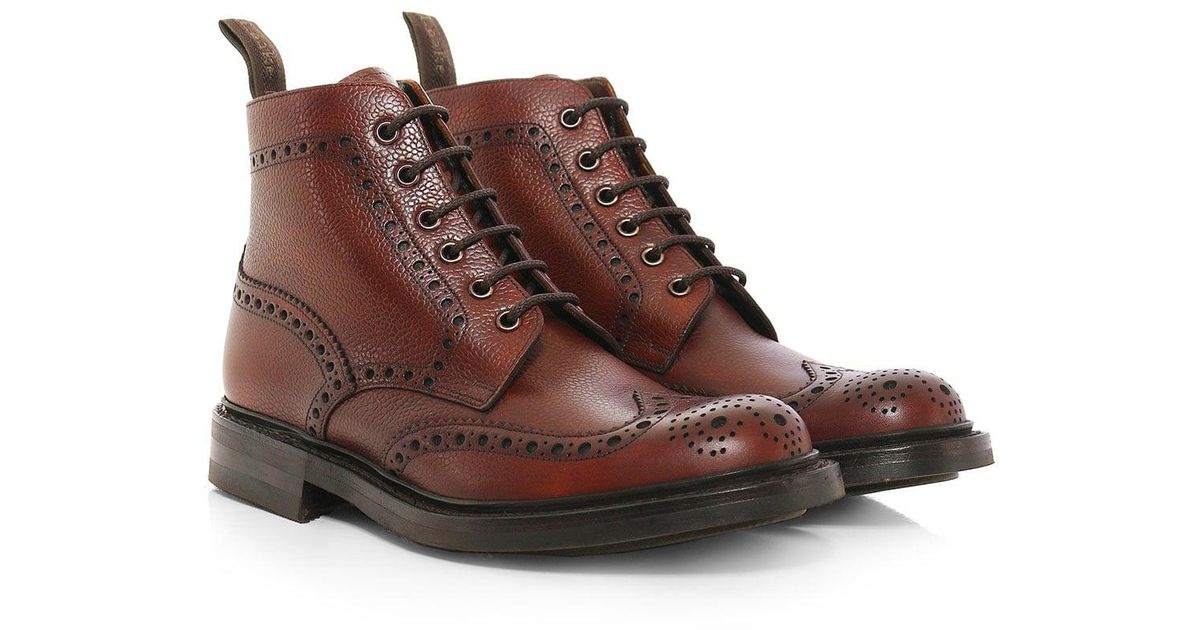 loake bedale dark brown