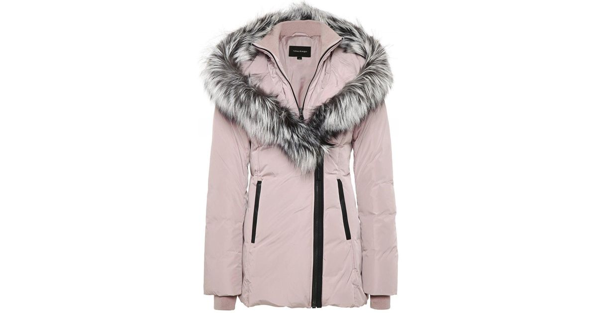 pink mackage coat