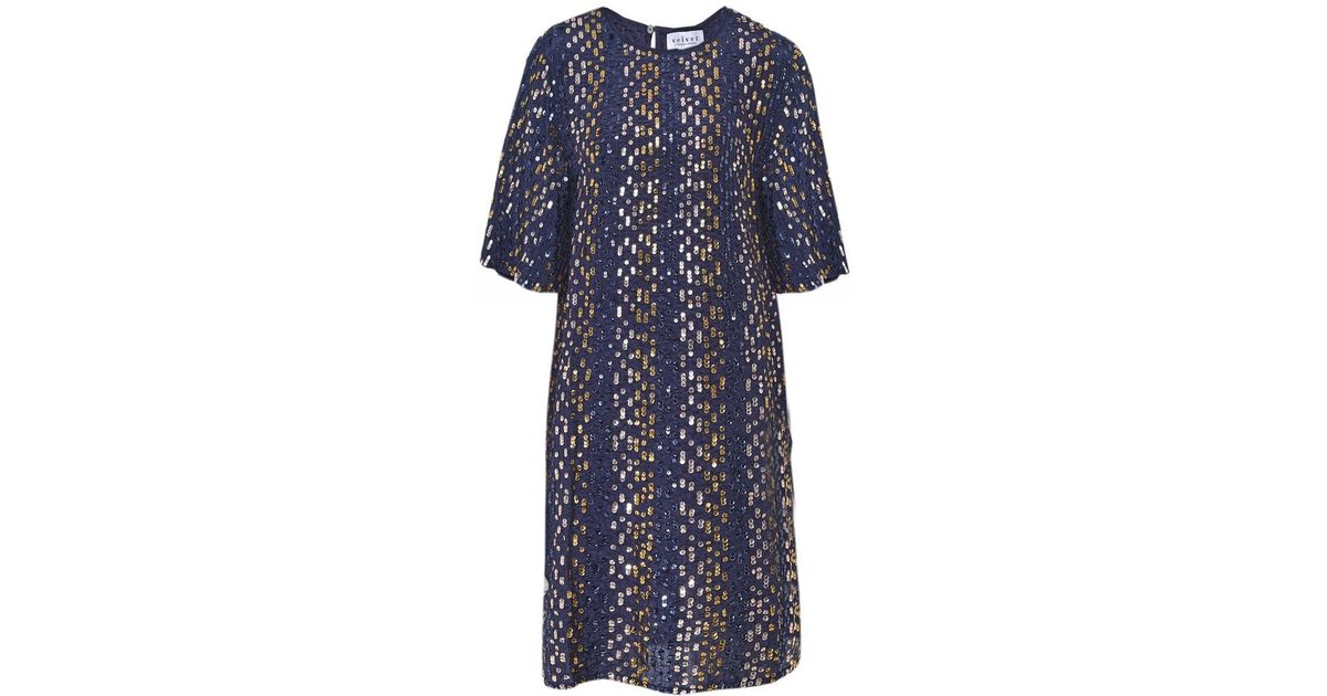 velvet vivi sequin dress