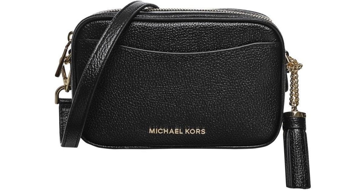Michael Kors Pebbled Leather Convertible Belt Bag One Size Black - Lyst