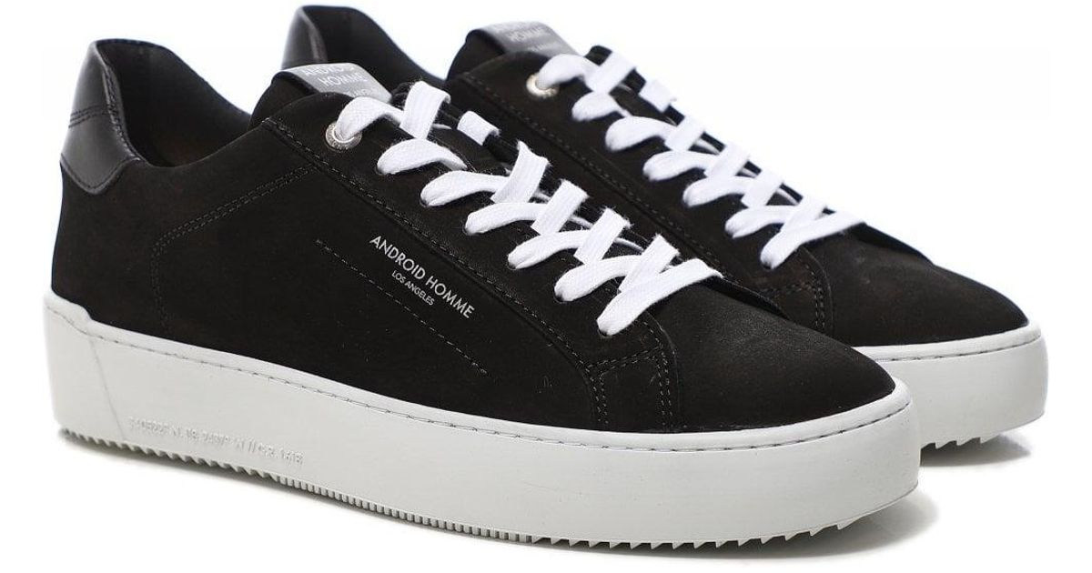 android homme zuma carbon trainers
