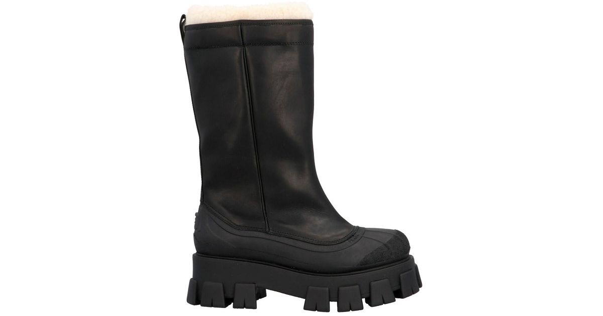 prada monolith boots look a like