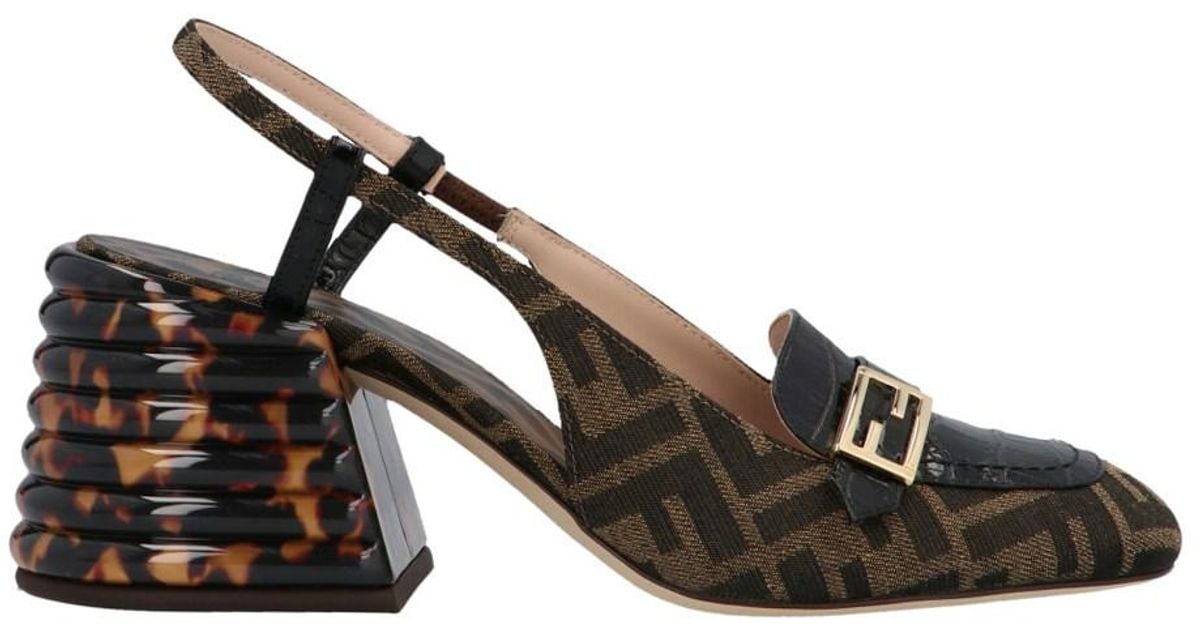 fendi sling back