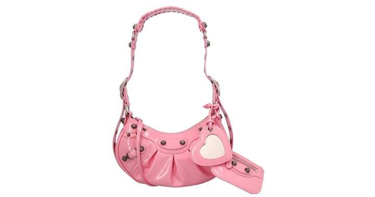 Balenciaga 'le Cagole Xs' Crossbody Bag in Pink | Lyst