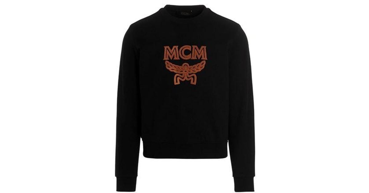 Mcm hotsell logo sweatshirt