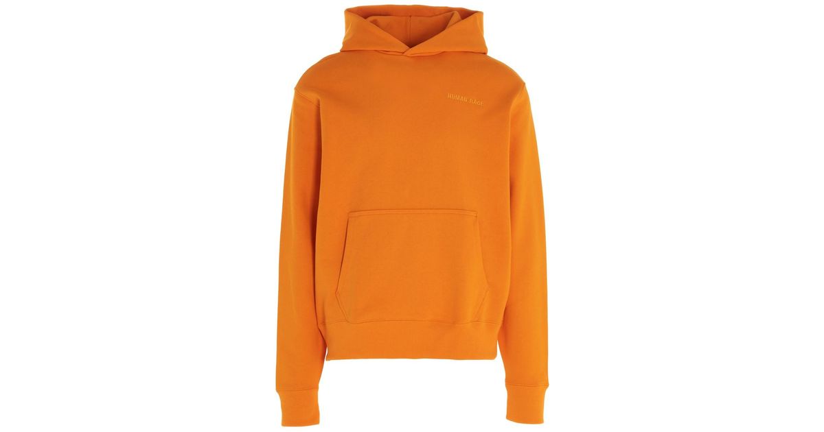 human race hoodie yellow
