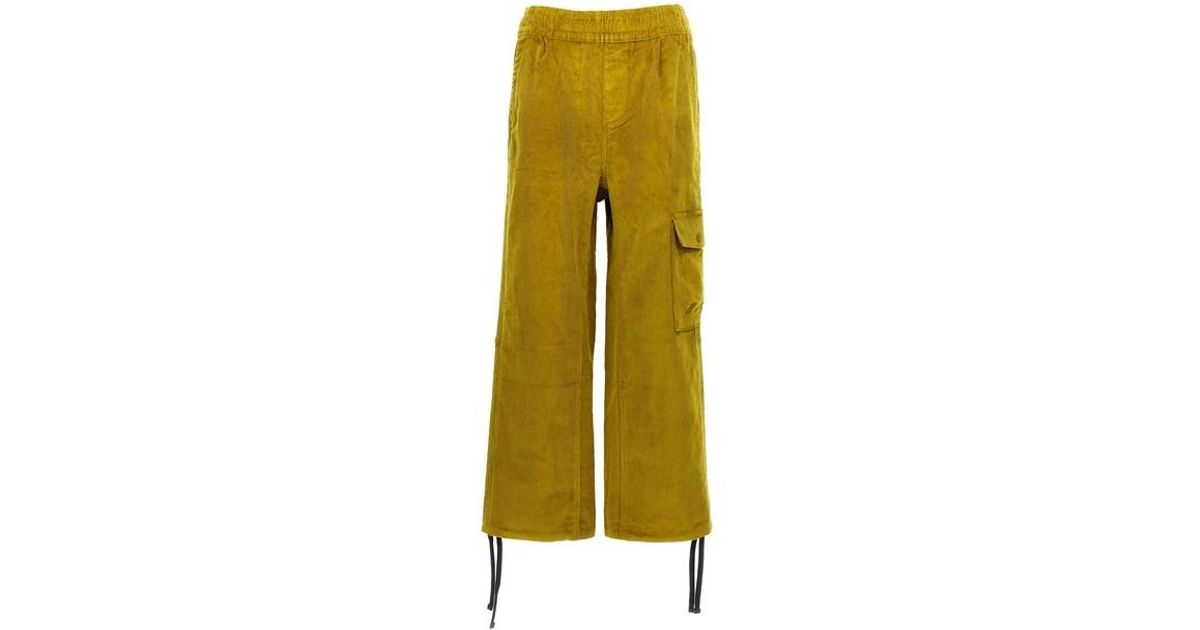 The North Face Utility Cord Easy Pants in Yellow for Men Lyst