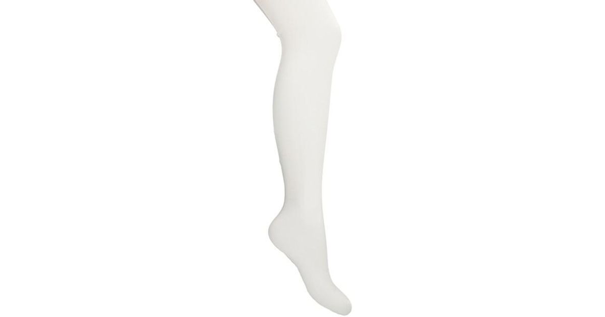 Wolford 'satin Effects' Tights X Sergio Rossi in White | Lyst