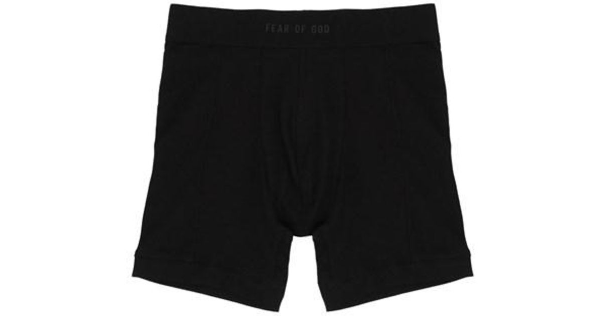 Fear Of God Cotton Boxers (2 Pack) in Black for Men - Lyst