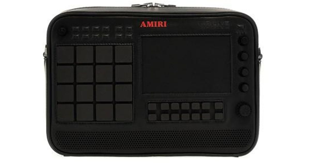 Amiri 'drum Machine' Crossbody Bag in Black for Men Lyst