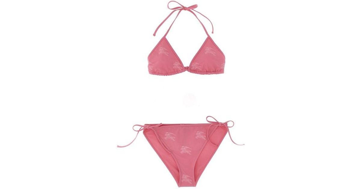 Burberry Summer Capsule Bikini in Pink Lyst