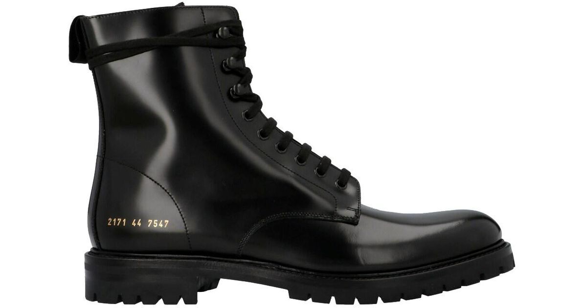 common projects combat boots