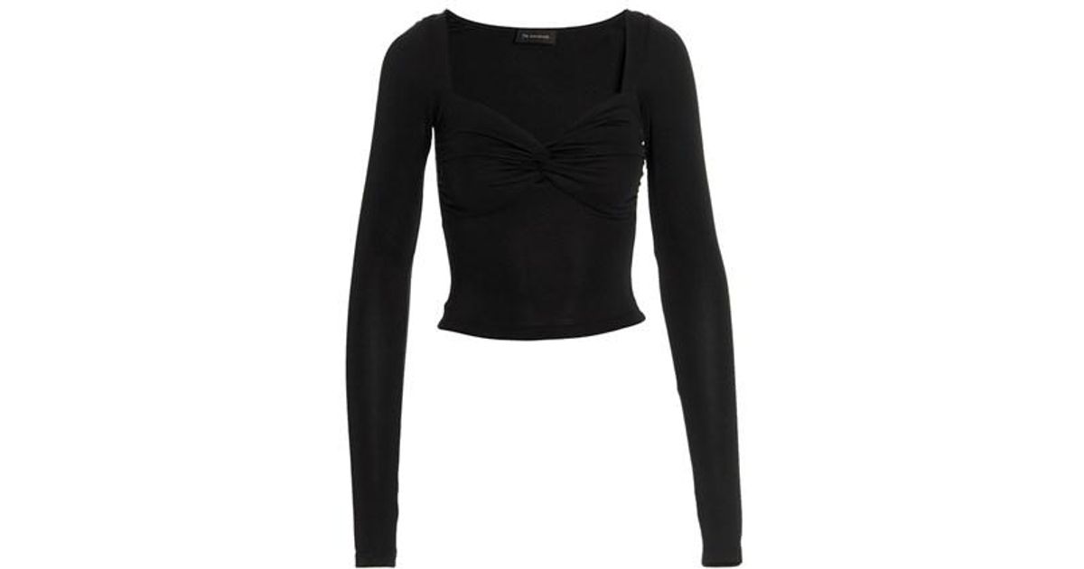 The Andamane 'lucy' Top in Black | Lyst